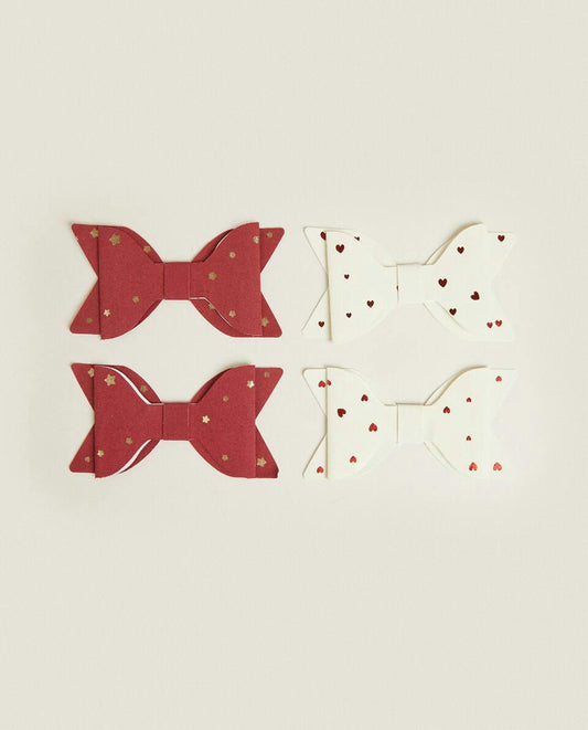 PACK OF CHILDREN¡¯S CHRISTMAS GIFT BOWS (PACK OF 4)