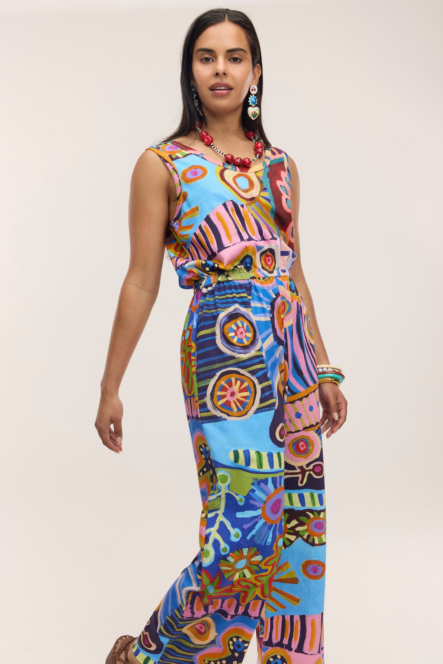 Saraeva Wide Leg Jumpsuit