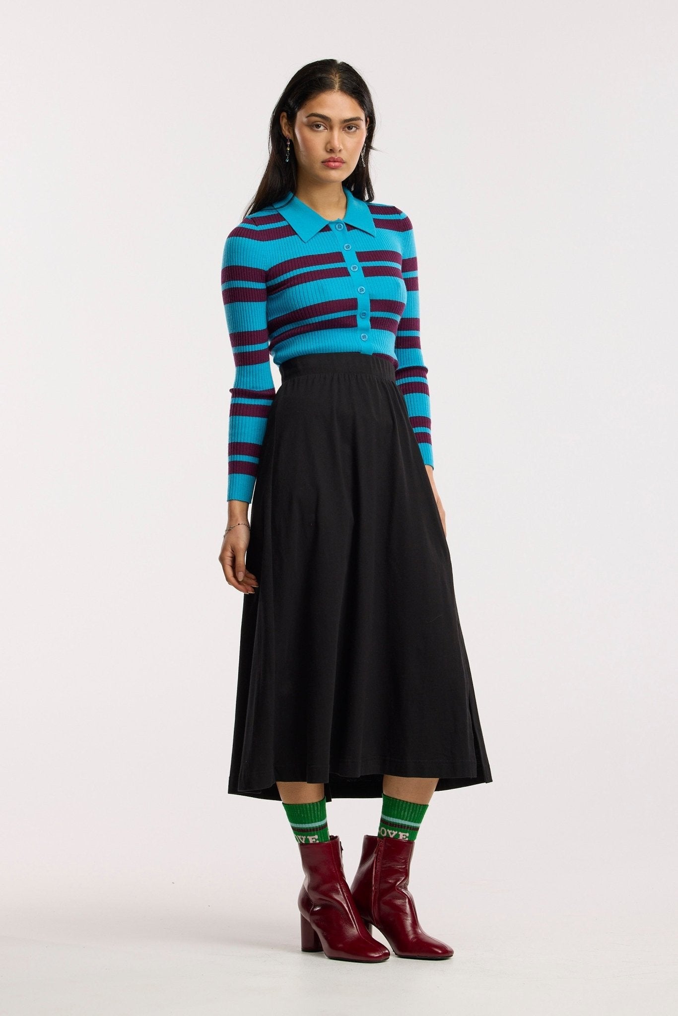 Merino Traveller Rib Polo