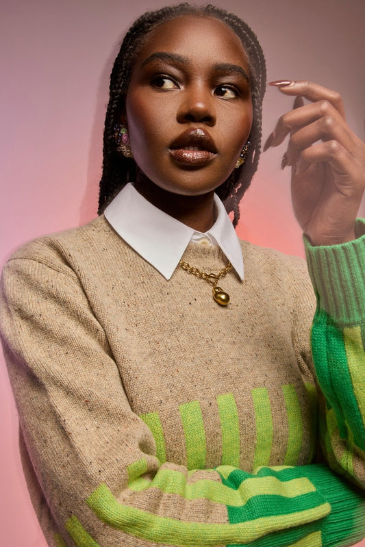 Vivacity Intarsia Knit Jumper